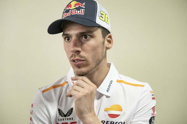 Joan Mir stellt sich 2023 im Repsol Honda Team einer neuen Herausforderung