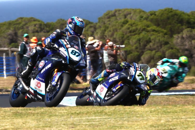 Remy Gardner und Dominique Aegerter