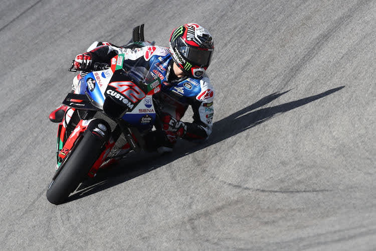 Alex Rins auf seiner LCR Honda