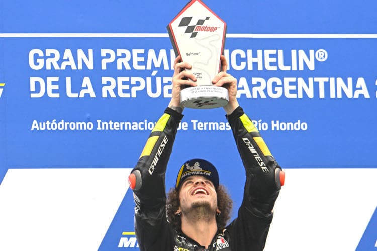 Marco Bezzecchi ist ein MotoGP-Sieger
