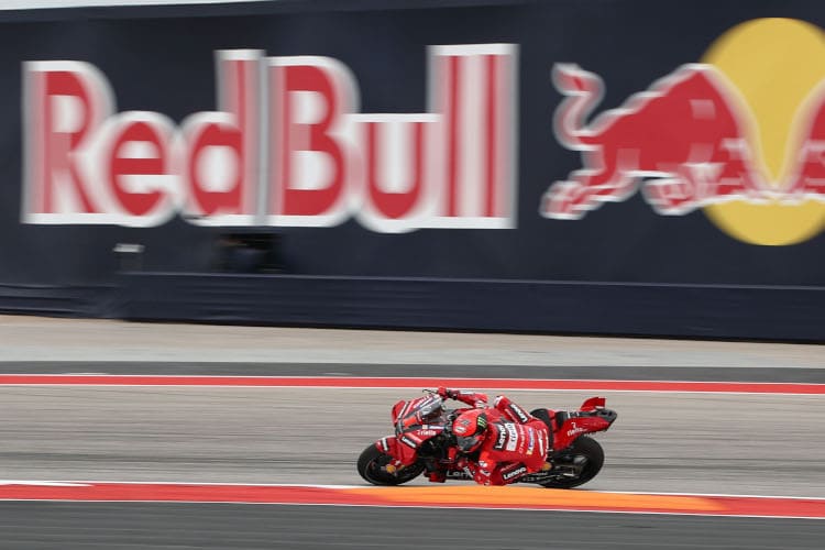 Pecco Bagnaia: Auf Pole für den «Red Bull Grand Prix of The Americas» 