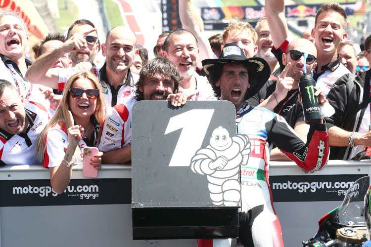 Alex Rins bescherte LCR den ersten Sieg seit 2018