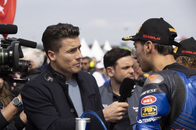 James Toseland ist beruflich mit der Superbike-WM verbunden