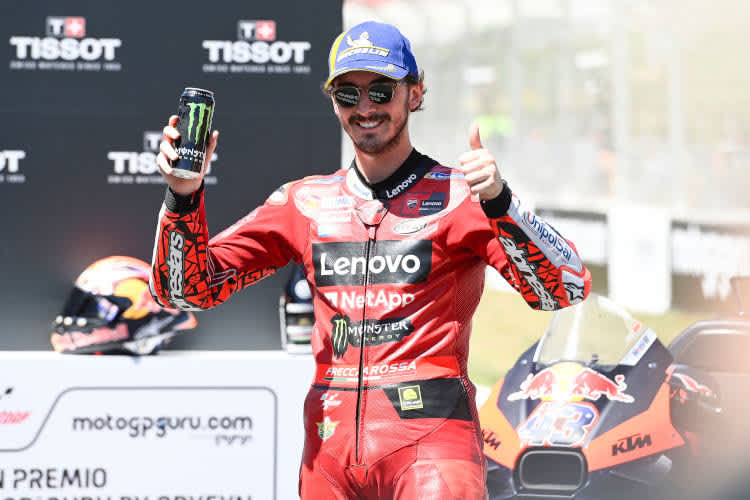 Zurück in den Top-3: Pecco Bagnaia 