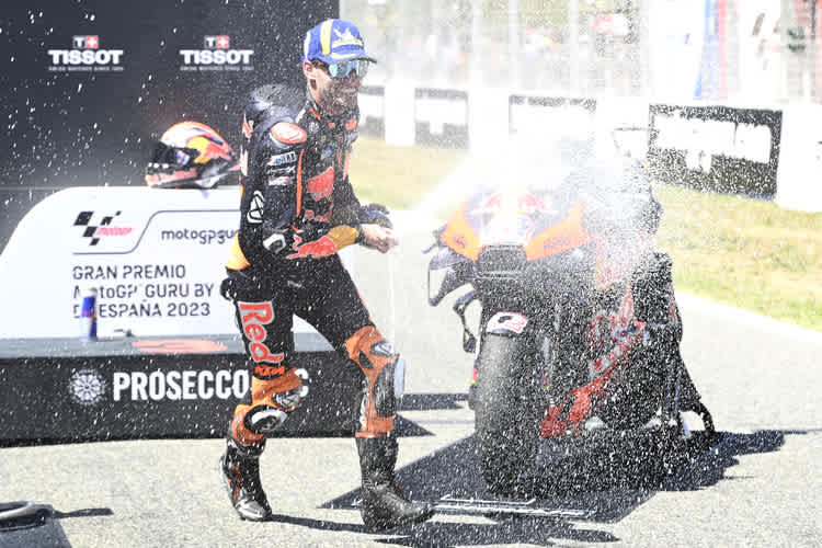 Brad Binder war nicht zu bremsen