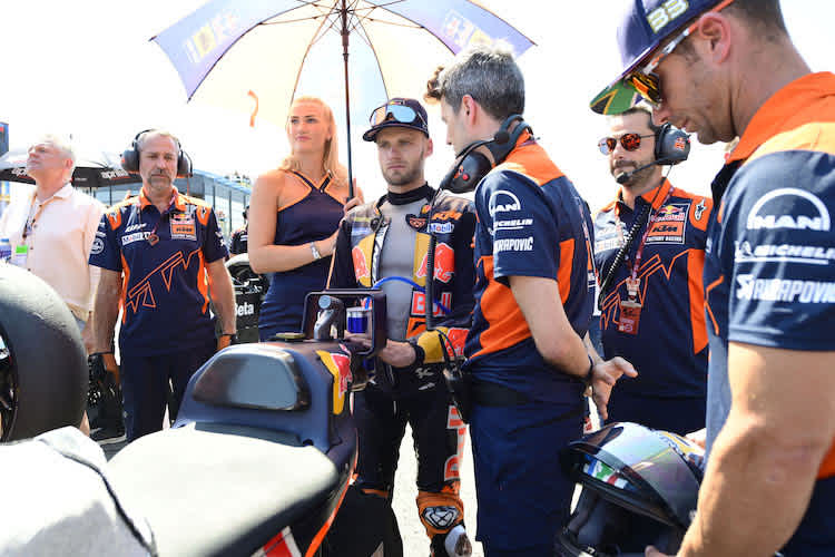 KTM-Werksfahrer Brad Binder