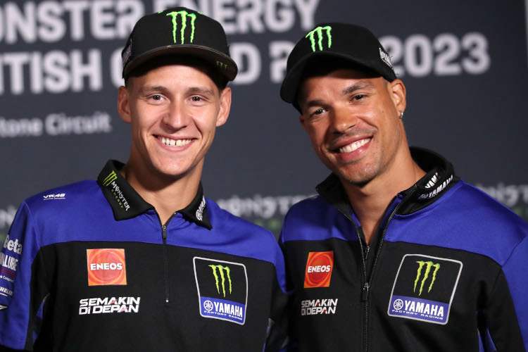 Fabio Quartararo und Franco Morbidelli: 2024 trennen sich die Wege der langjährigen Teamkollegen
