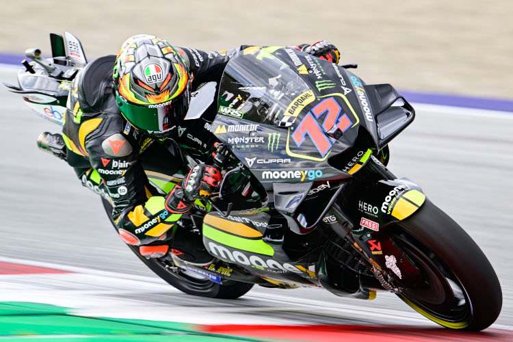 Marco Bezzecchi, Schnellster des Freitags