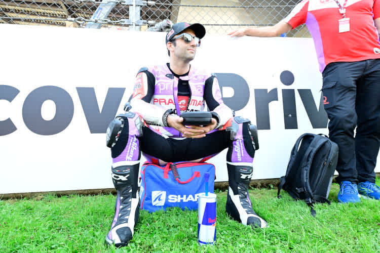 Sein Blick geht nach vorne: Johann Zarco