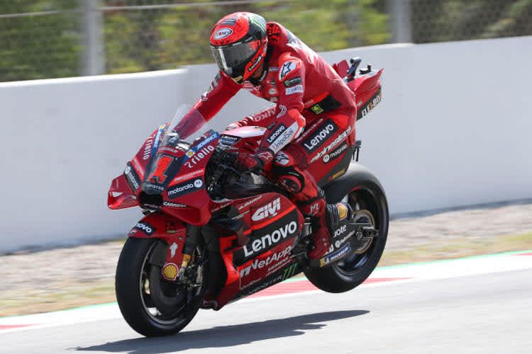 Ducati-Star Pecco Bagnaia holt alles heraus