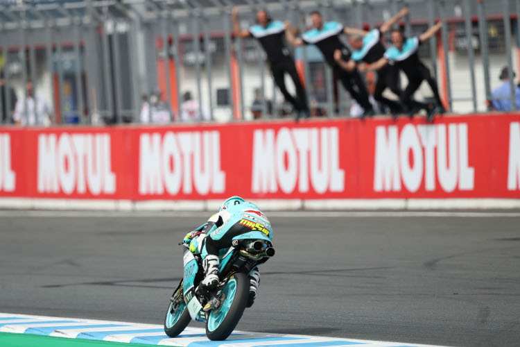 Jaume Masia ließ die Leopard-Honda-Truppe in Japan jubeln