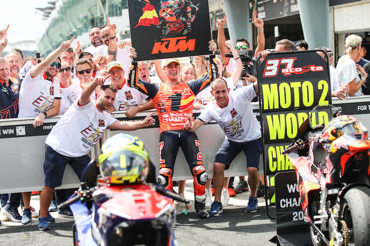 Pedro Acosta ist Moto2-Weltmeister 2023
