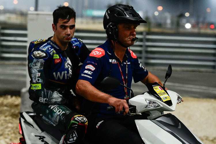 Miguel Oliveira: Nach dem Sturz im Sprint wurde er auf dem Roller ins Medical Centre gebracht