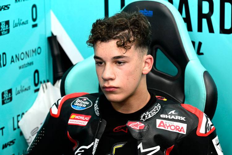 Angel Piqueras darf als JuniorGP- und Rookies-Cup-Champion mit 17 Jahren in die WM aufsteigen