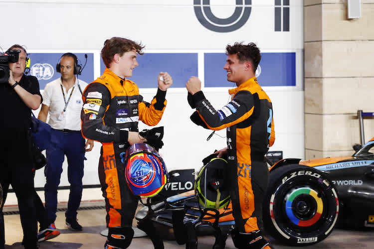 Lando Norris gegen Oscar Piastri