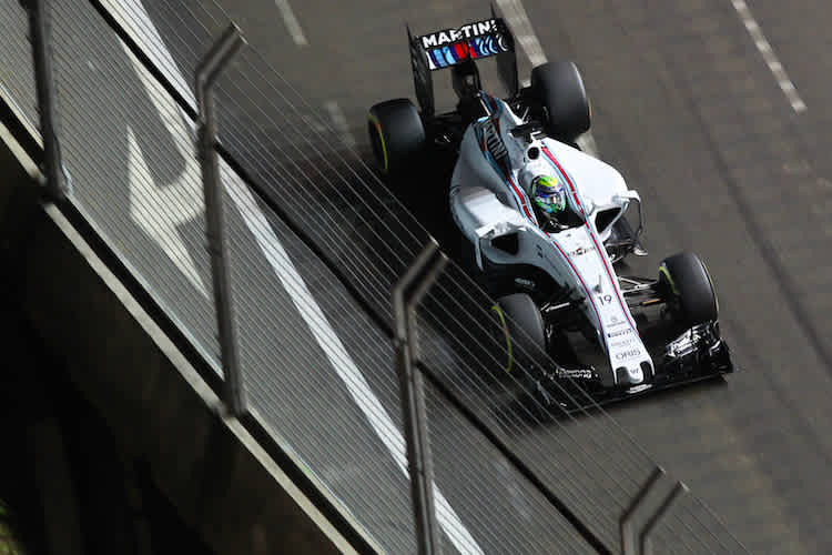 Felipe Massa in Singapur 2015