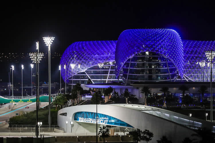 Yas Marina Circuit und das Hotel Yas