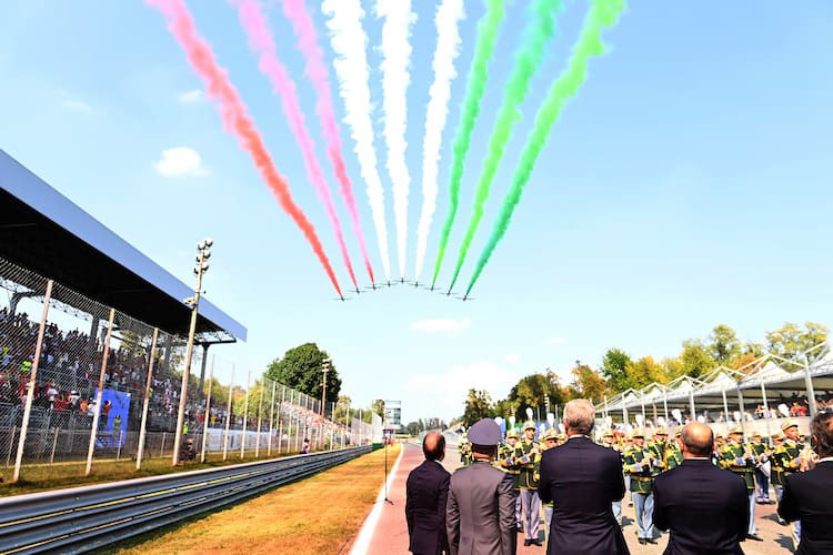 Beim Grossen Preis von Italien in Monza 2021