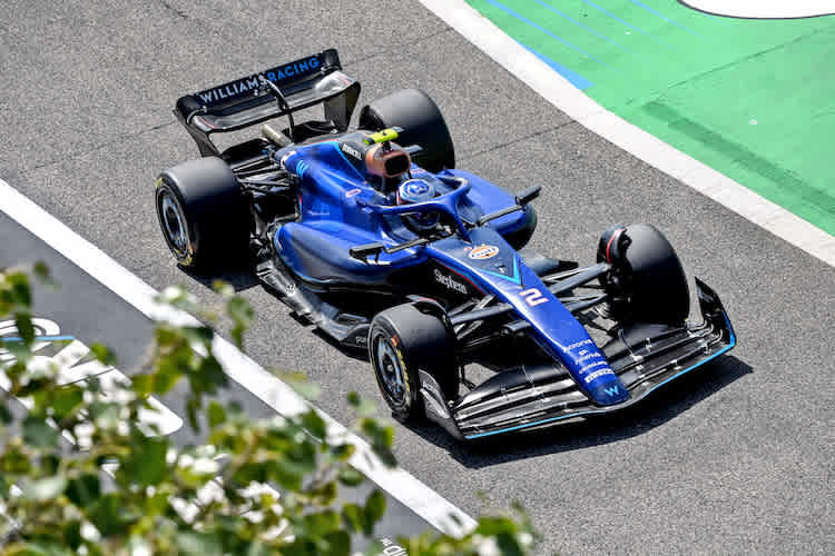 Logan Sargeant im 2023er Williams