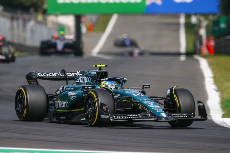 Fernando Alonso in Monza