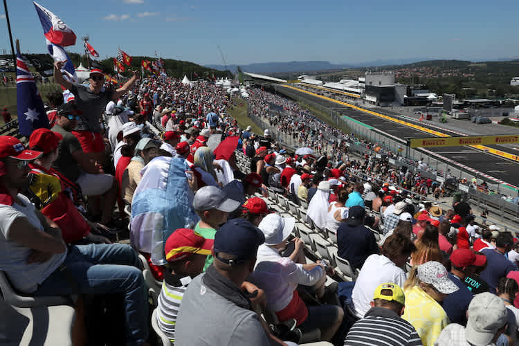 Der Hungaroring lockt jedes Jahr viele Zuschauer an