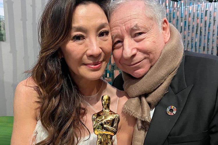 Michelle Yeoh, Jean Todt und Oscar