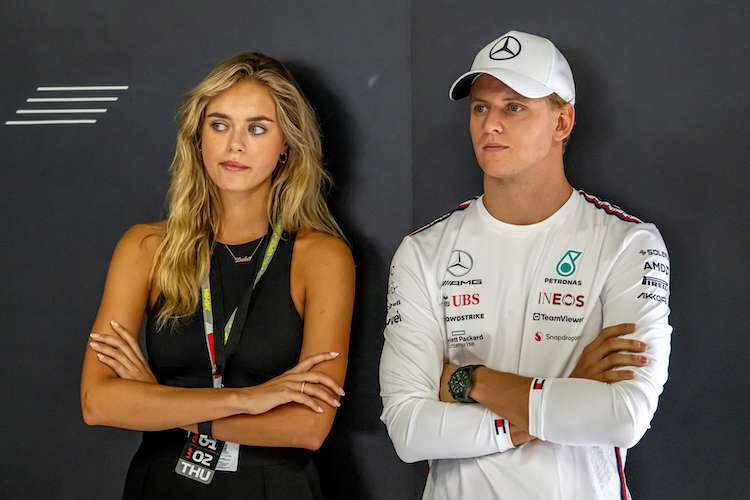 Mick Schumacher mit Freundin Laila