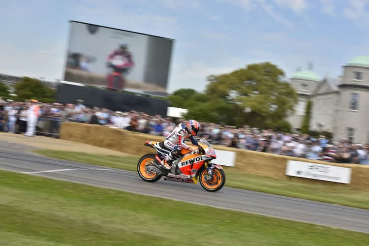 Casey Stoner war zuletzt 2015 beim Goodwood Festival of Speed vor Ort