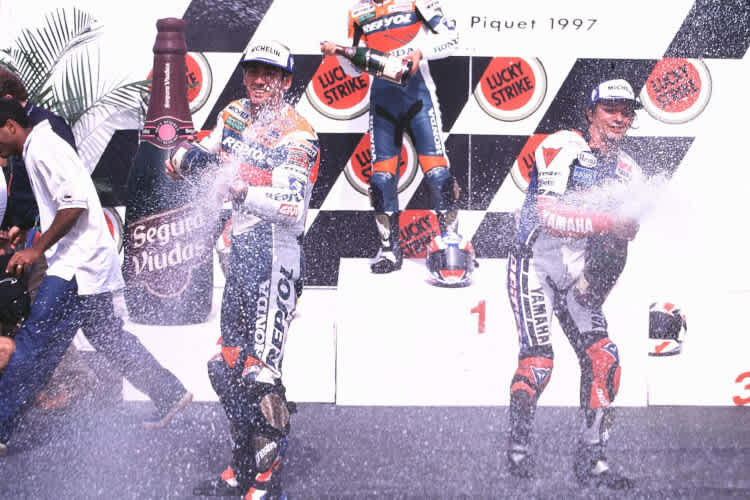 Doohan und Cadalora 1997