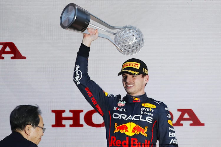 Max Verstappen 2022 in Suzuka