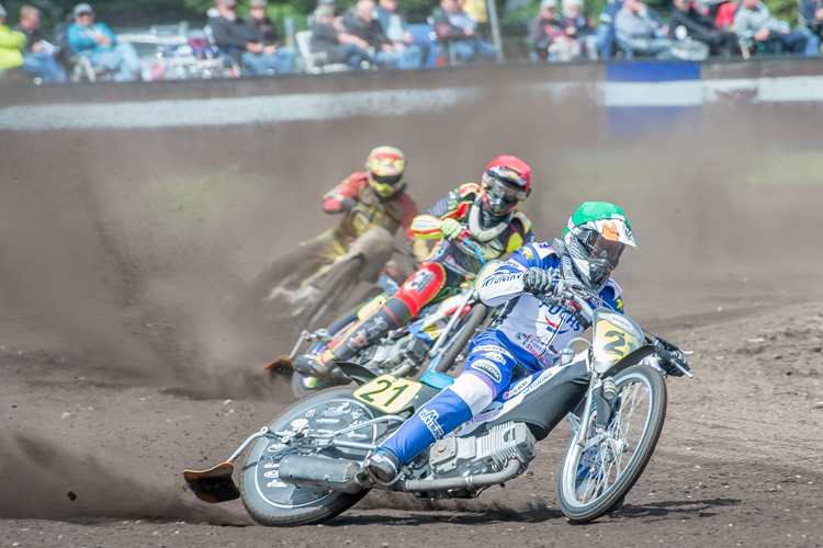 Jörg Tebbe (21) übte in Mulmshorn für den Challenge