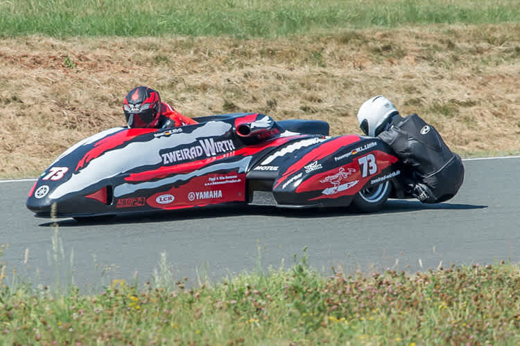 Enrico Wirth und Beifahrer Werner Lüttke machten in Schleiz eine sehr gute Figur