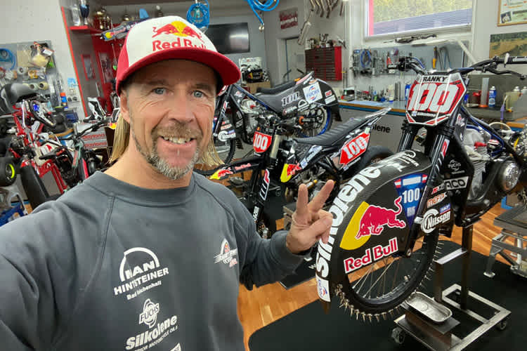 Franky Zorn blickt zuversichtlich auf die kommende Eisspeedwaysaison