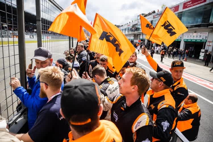 KTM konnte auf vielen Rennstrecken über Erfolge jubeln