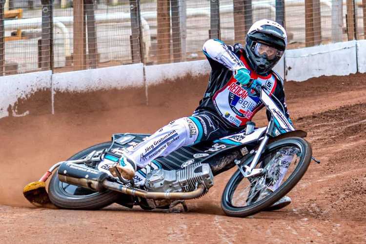 Erik Riss fährt 2023 in vier Ligen, auch in England für die Redcar Bears