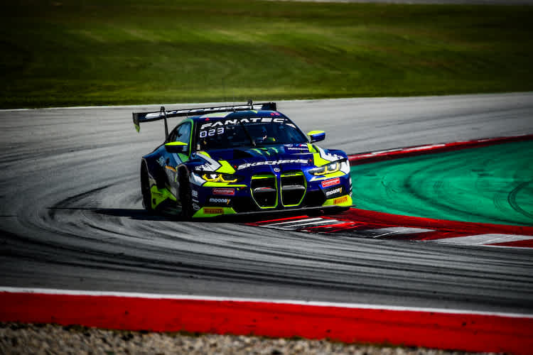 Valentino Rossi im BMW M4 GT3