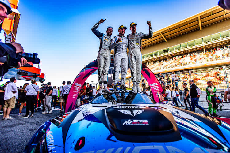 Raffaele Marciello, Jules Gounon und Timur Boguslavskiy haben die Gesamtwertung für sich entschieden