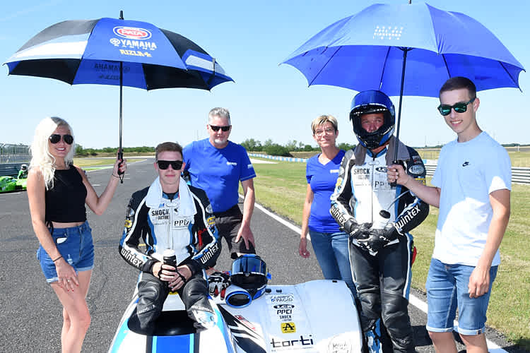 Das Team Ted und Vincent Peugeot fehlt bei den WM-Läufen in Großbritannien