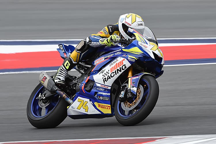 Leon Lambing auf der Yamaha von Eder Racing