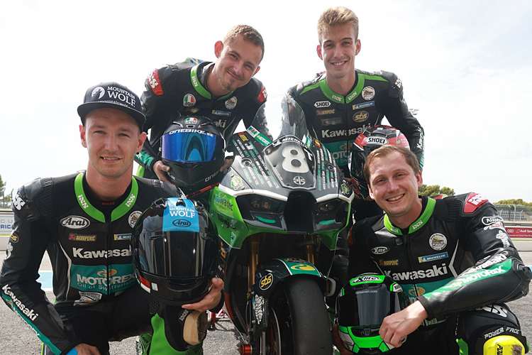 Thöni, Pellijeff, Brenner, Bühn (vlnr.): So wird das Bolliger Team Switzerland 2023 nicht mehr aussehen