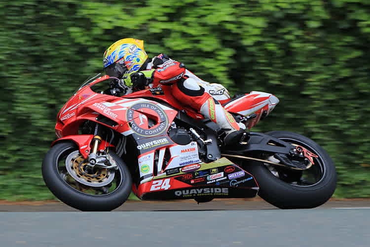 Manxman Nathan Harrison überzeugte die Honda-Bosse mit seiner Leistung bei der TT 2022