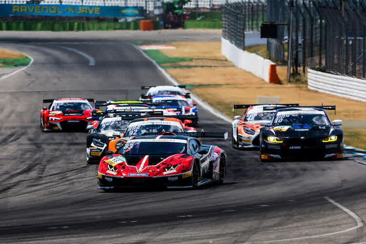  Auf dem Norisring findet das zweite ADAC GT Masters-Wochenende statt