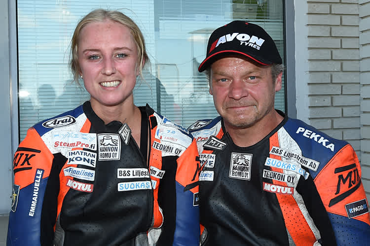 Pekka Päivärinta/Ilse de Haas holten in Most für Bonovo action die Kohlen aus dem Feuer