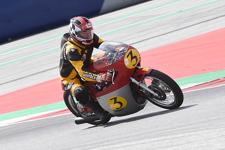 Veranstalter Wolfgang Stropek ist immer noch flott unterwegs