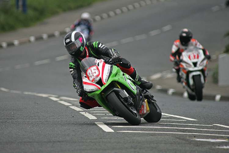 Auch der Schweizer Olivier Lupberger nahm dieses Jahr am North West 200 teil