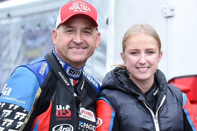 Tim Reeves mit seiner Lebensgefährtin Ilse de Haas