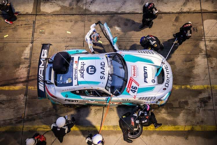  Der Mercedes-AMG GT2 feierte ein erfolgreiches Renndebüt auf der Nürburgring Nordschleife