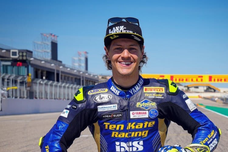 Dominique Aegerter steht in der SBK-WM direkt bei Yamaha unter Vertrag