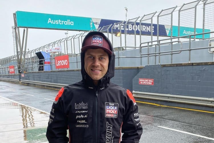 Marcel Schrötter war bereits vor einigen Wochen zum Moto2-Rennen auf Phillip Island
