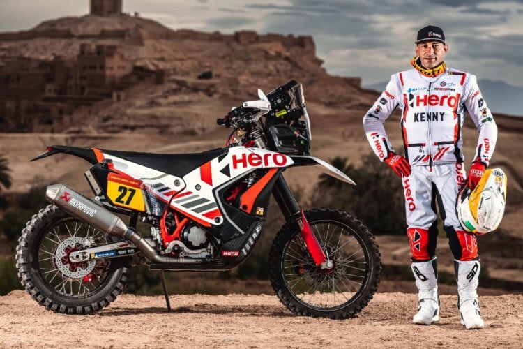 Joaquim Rodrigues holte 2022 den ersten und bisher einzigen Dakar-Etappensieg von Hero